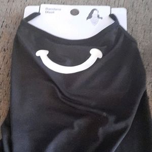 Smiley Face Bandana Face Mask